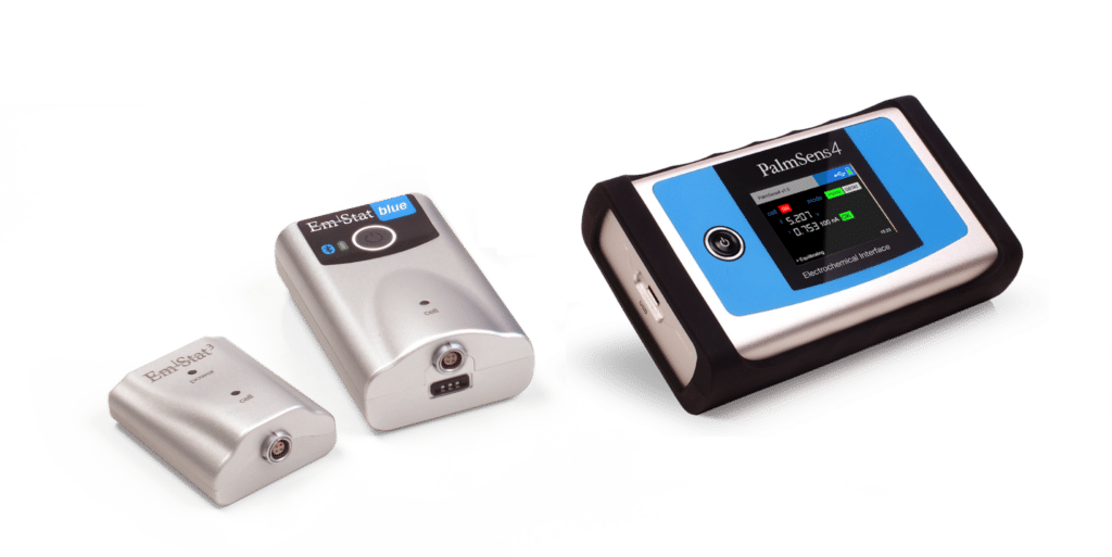 Portable potentiostat: ideal for measurements in the field